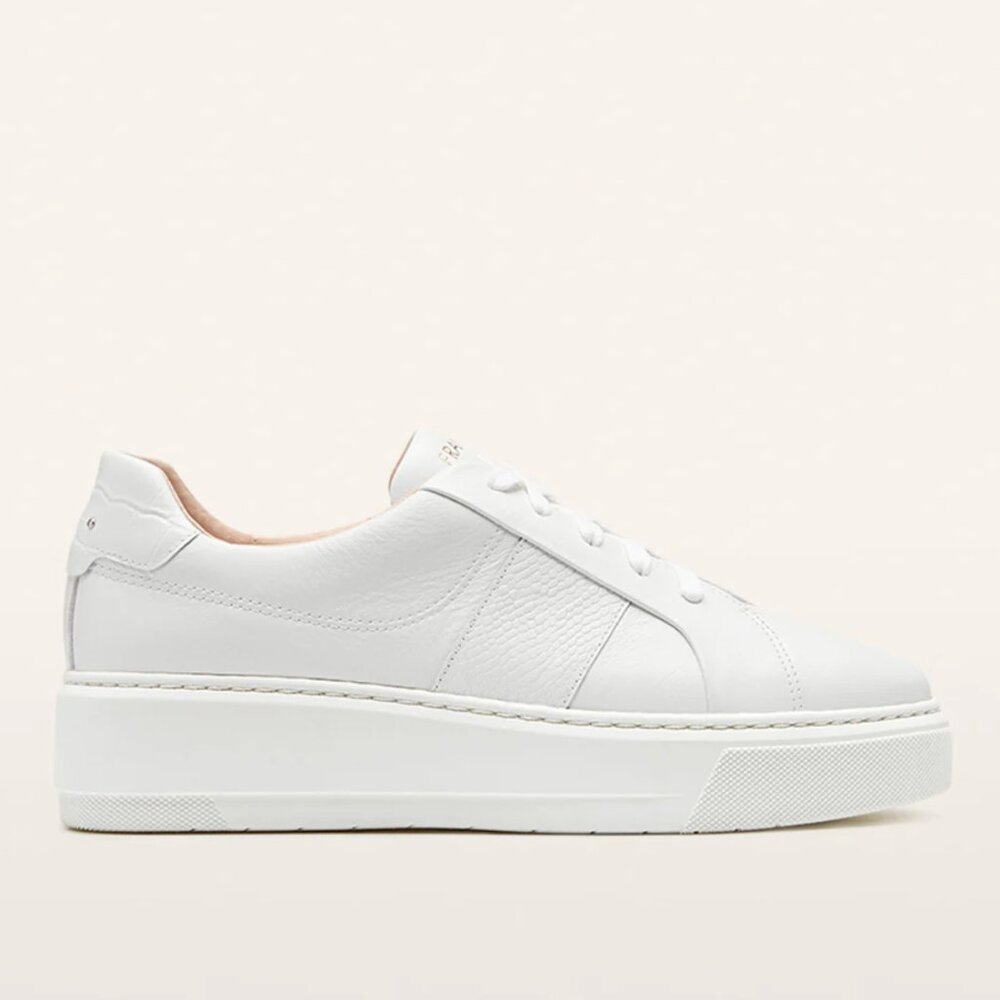 FRANKIE4 Riley Sneakers in White Tumbled - Women's 9.5 - Picture 5 of 5